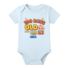 100 Days Celebration Onesie for Newborn Baby