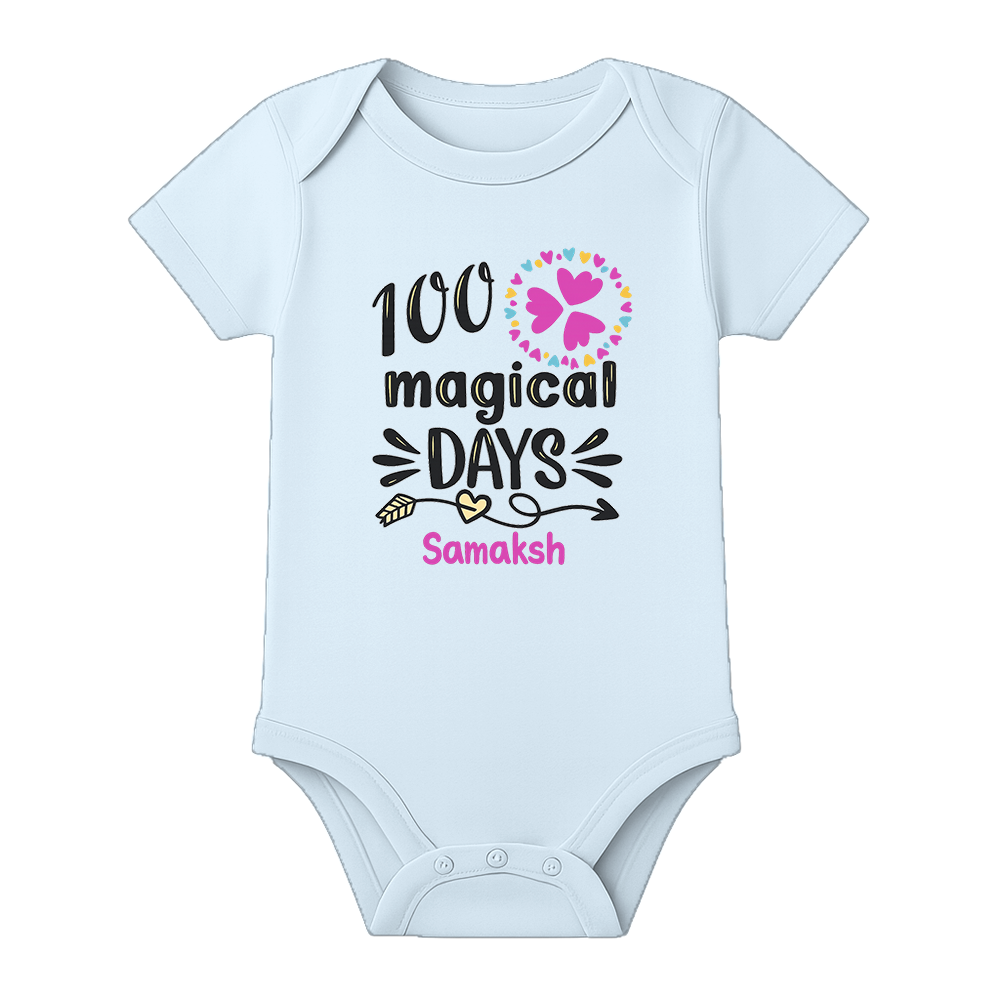 100 Days Baby Boy Onesie Celebration Wear