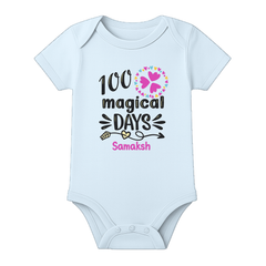 100 Days Baby Boy Onesie Celebration Wear