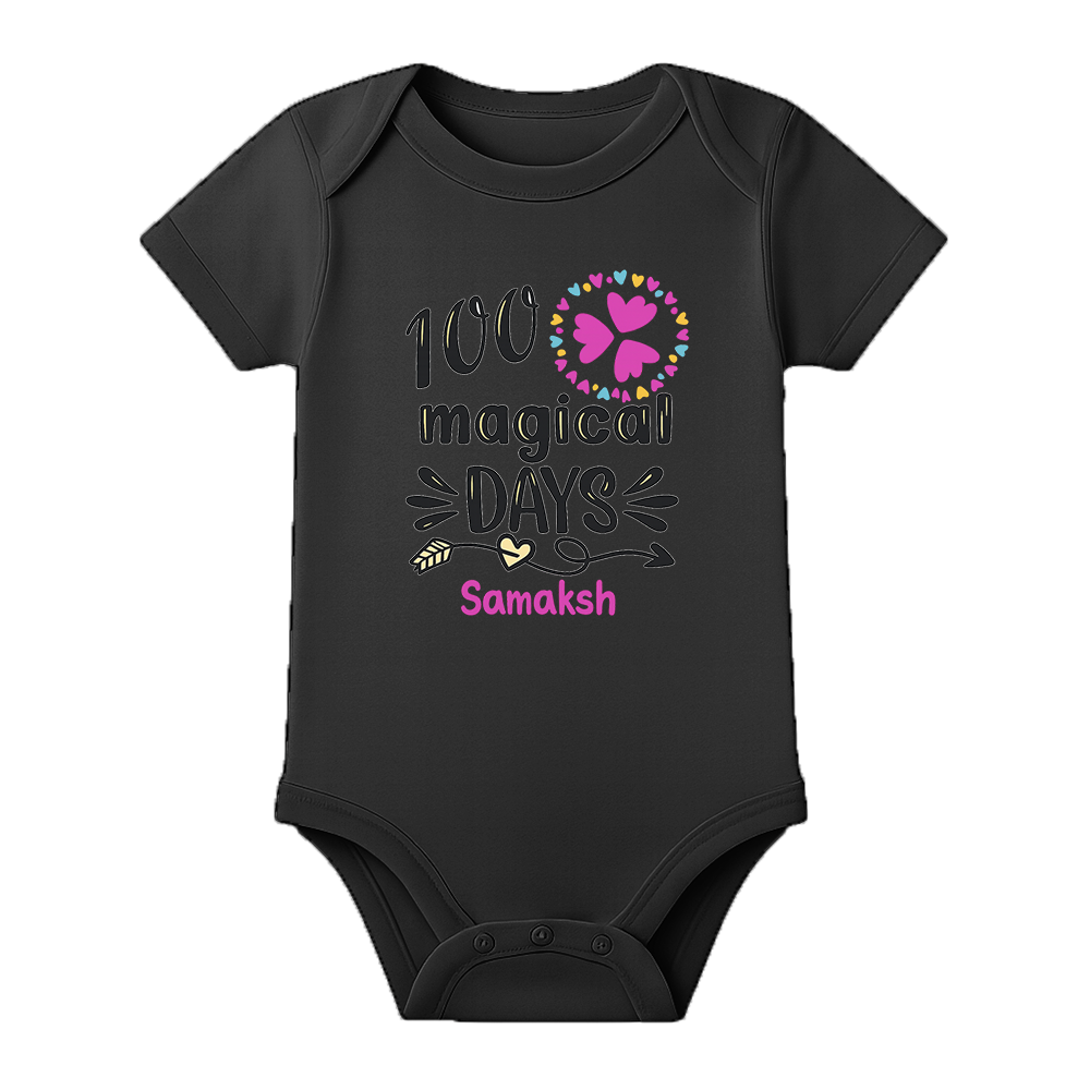 100 Days Baby Boy Onesie Celebration Wear