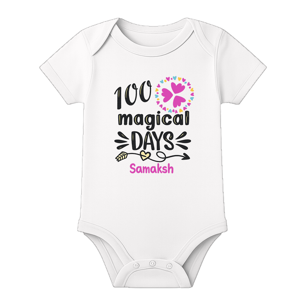 100 Days Baby Boy Onesie Celebration Wear