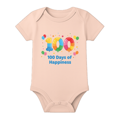 100 Days Milestone Romper for Infant Baby