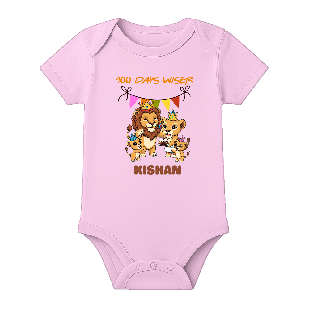 100 Days Ceremony Baby Onesie Comfortable Fit