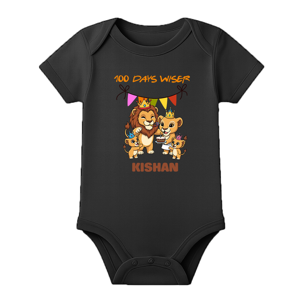 100 Days Ceremony Baby Onesie Comfortable Fit