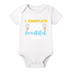 100 Days Baby Outfit Romper for Family Celebration