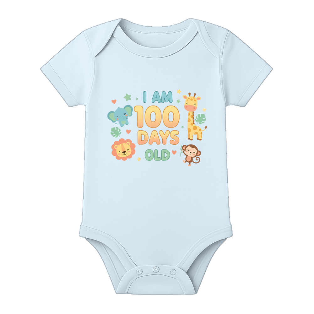 100 Days Complete Baby Romper Premium Fabric
