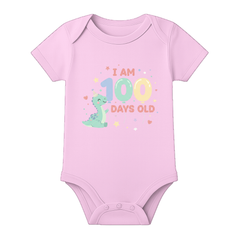 100 Days Celebration Baby Onesie Soft and Breathable