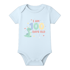 100 Days Celebration Baby Onesie Soft and Breathable