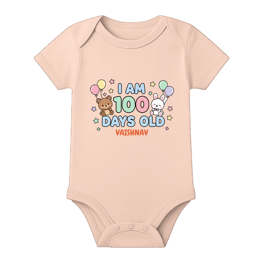 100 Days Baby Special Onesie for Naming Ceremony