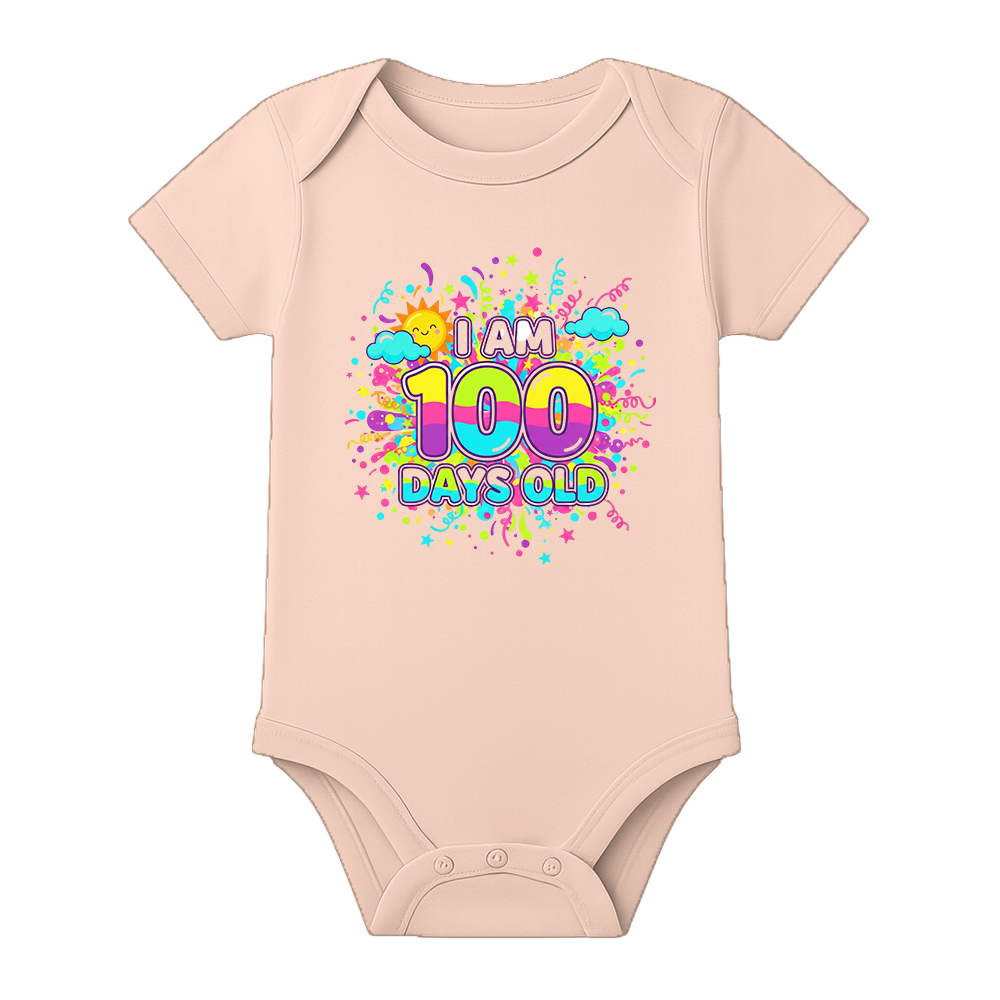 100 Days Infant Romper Lightweight Cotton Wear