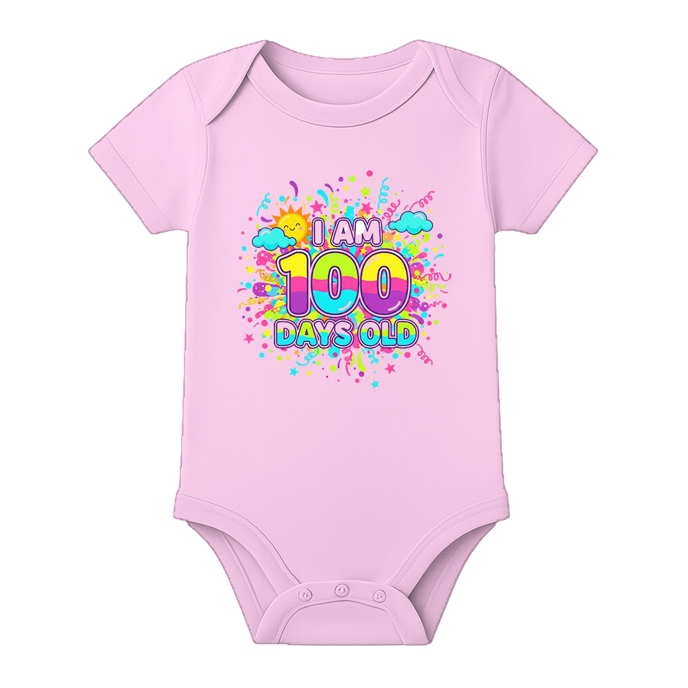 100 Days Infant Romper Lightweight Cotton Wear