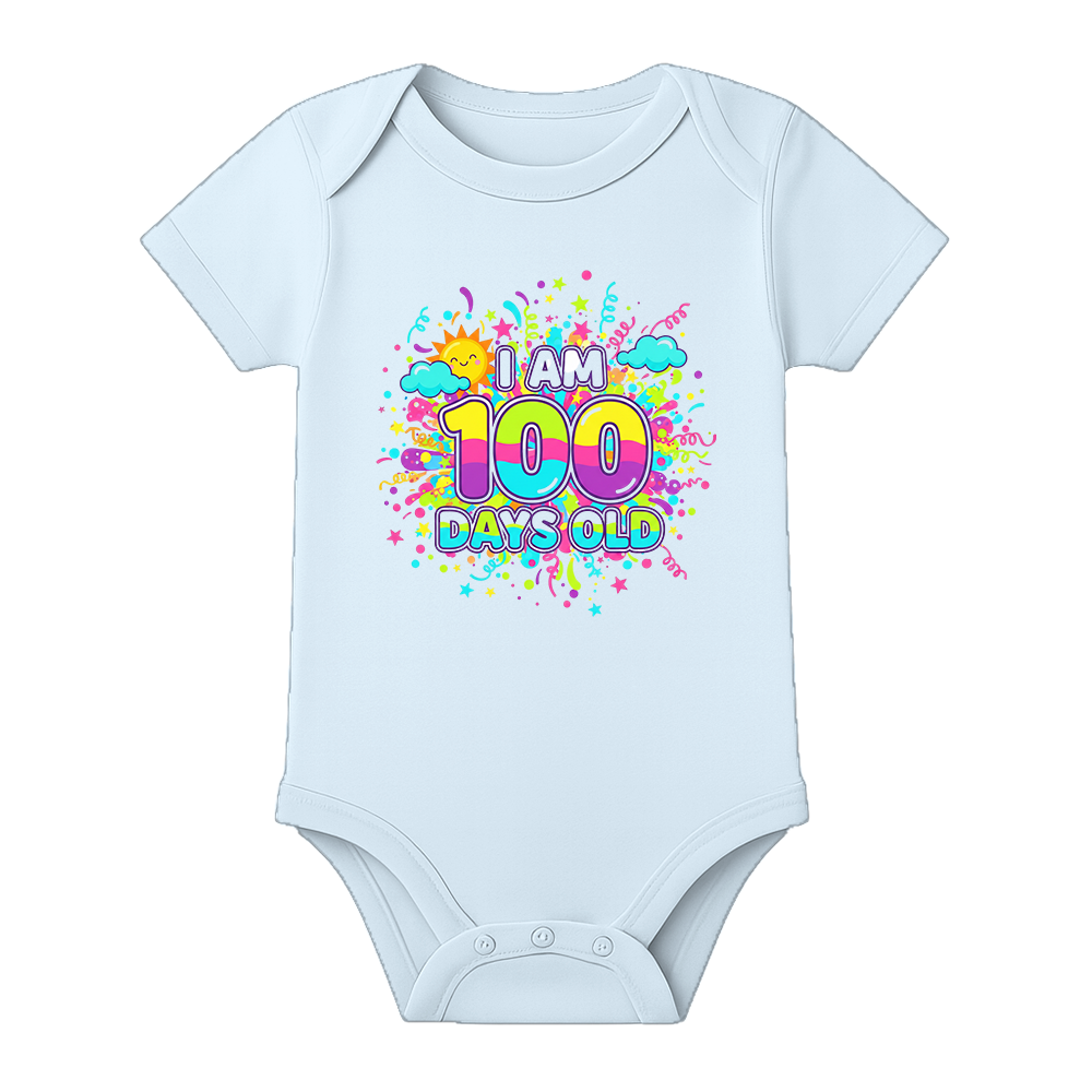 100 Days Infant Romper Lightweight Cotton Wear