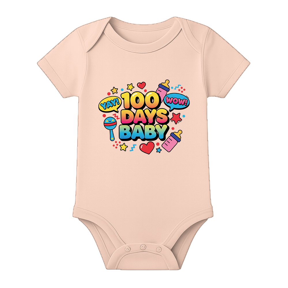 100 Days Baby Anniversary Onesie Milestone Outfit