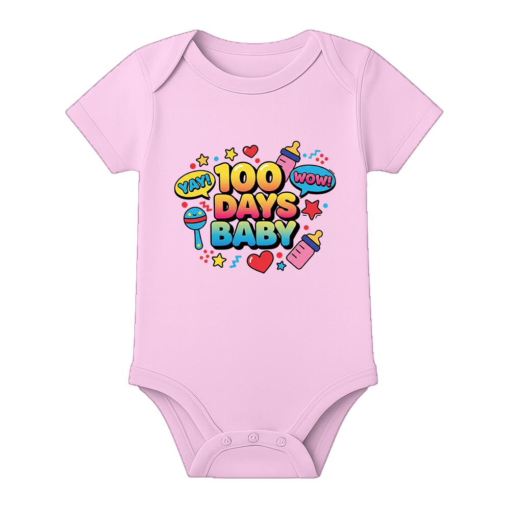 100 Days Baby Anniversary Onesie Milestone Outfit