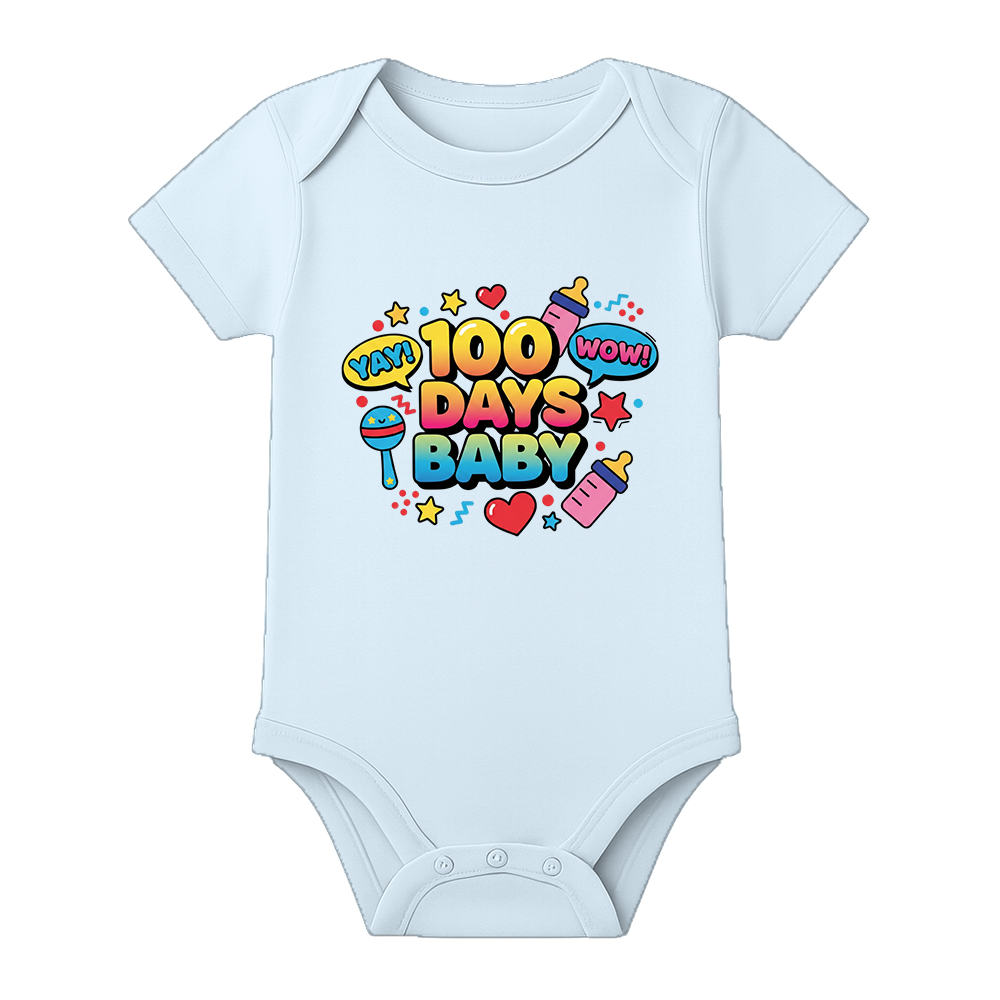 100 Days Baby Anniversary Onesie Milestone Outfit