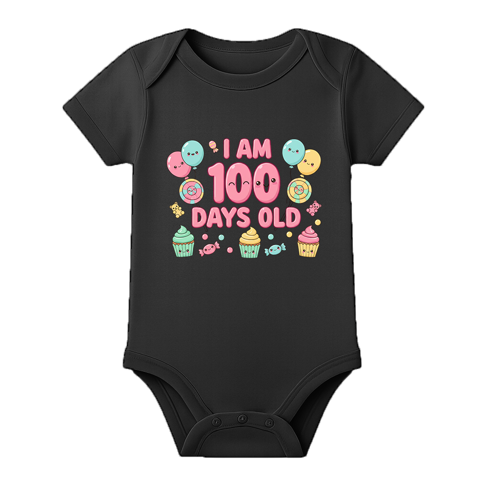 100 Days Celebration Romper for Baby Girl India