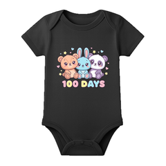 100 Days Baby Romper First Milestone Celebration Outfit