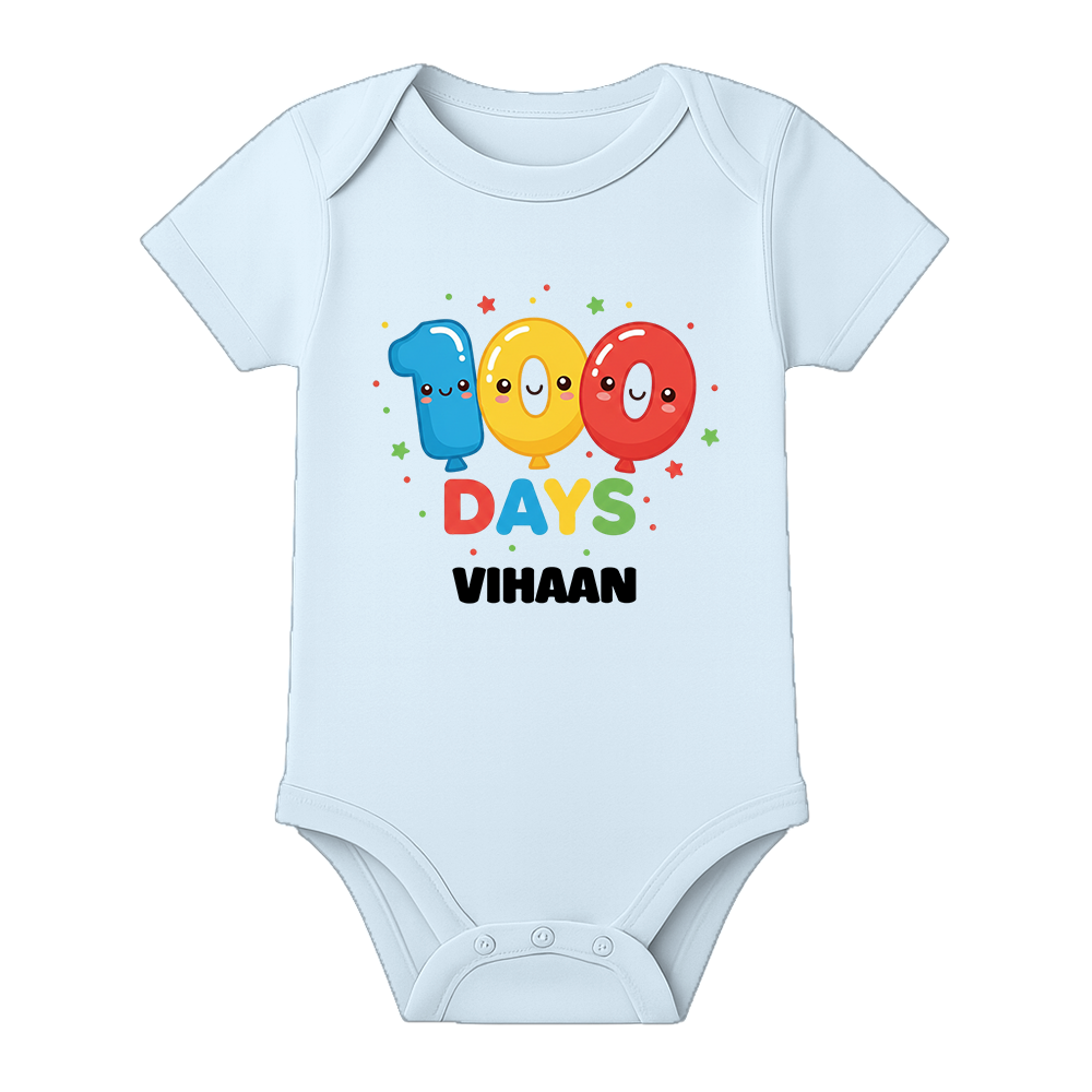 100 Days Complete Baby Romper Soft Premium Fabric