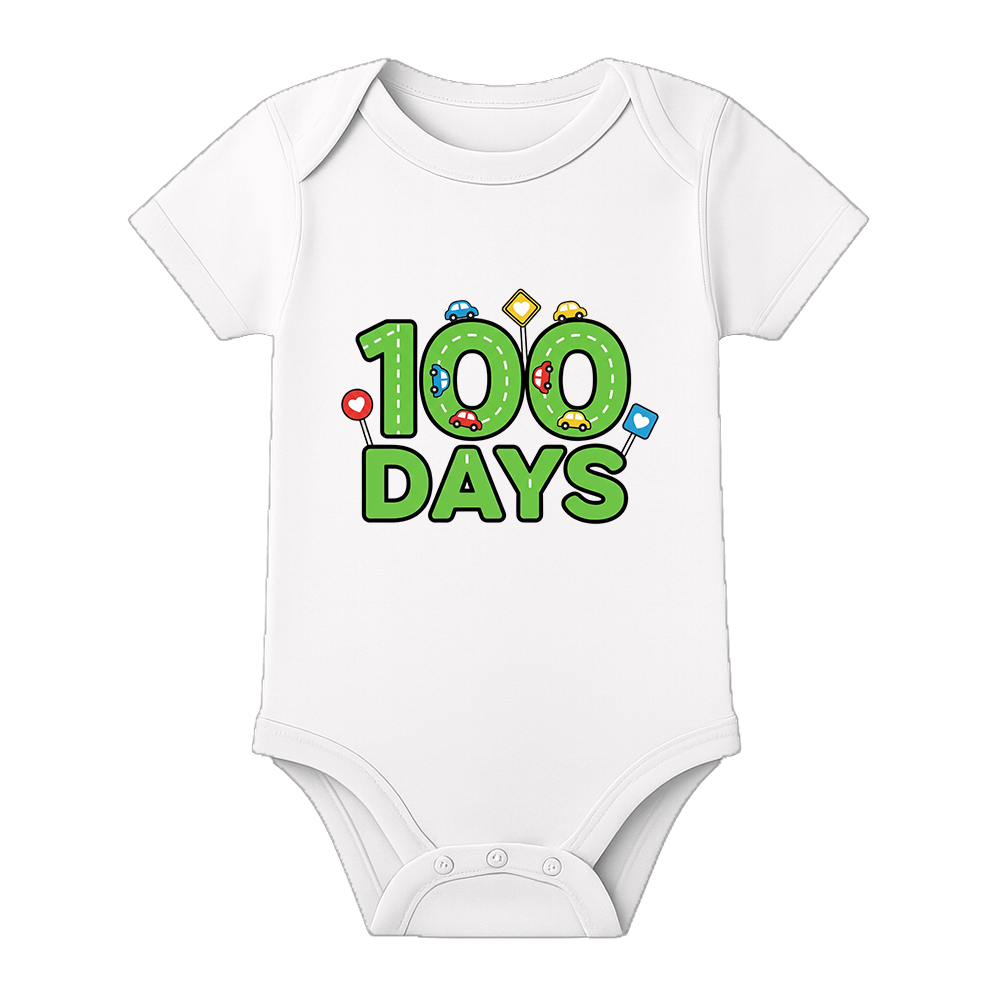 Baby 100 Days Ceremony Outfit Soft Comfortable Romper