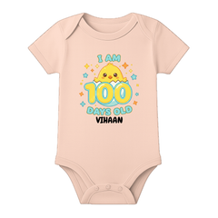 100 Days Celebration Bodysuit for Infant Baby