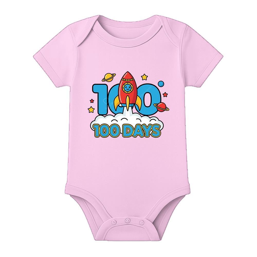 100 Days Baby Special Bodysuit for Photoshoot