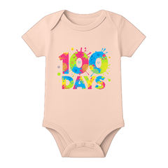 100 Days Baby Party Outfit Custom Print Onesie