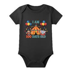 100 Days Milestone Baby Bodysuit Unisex Design