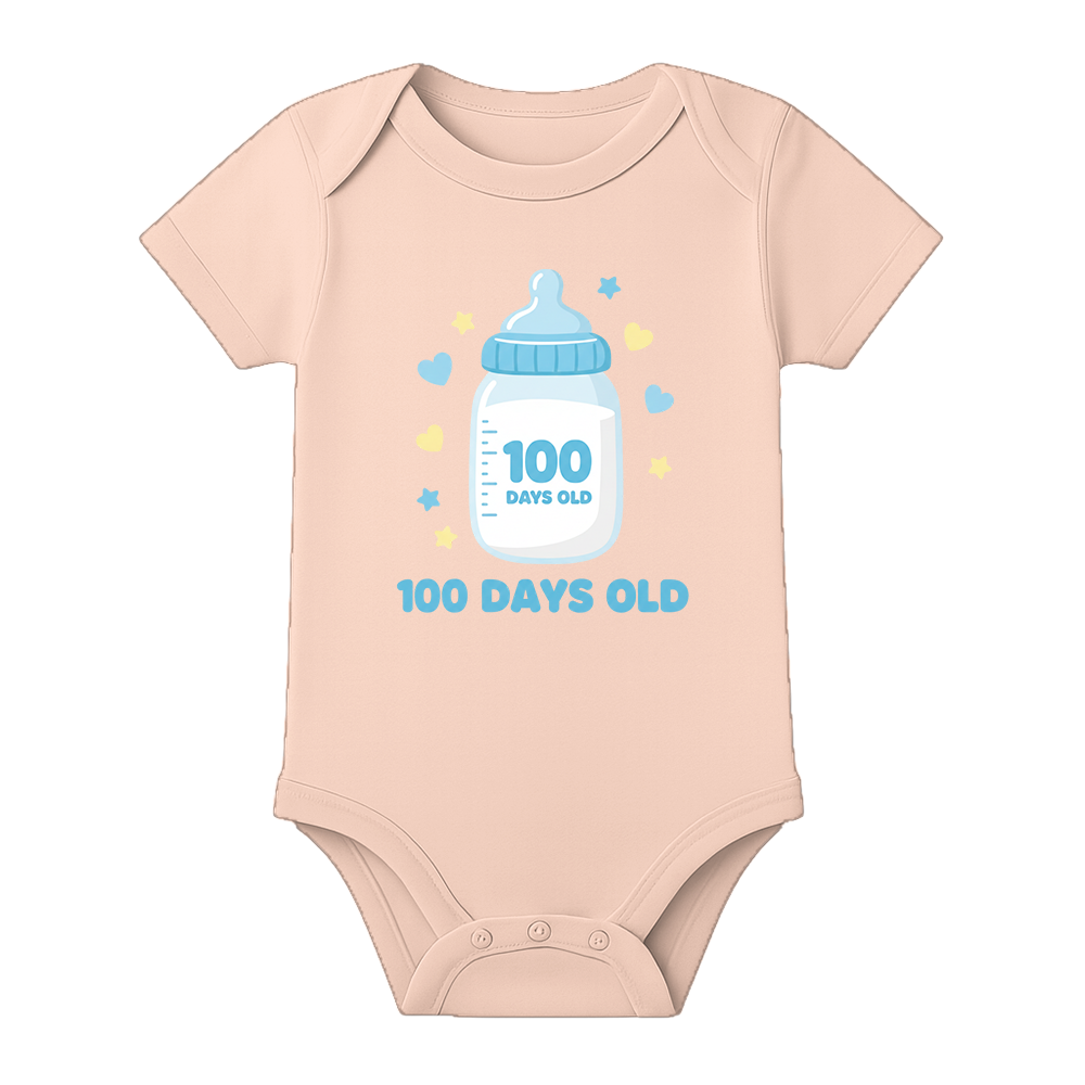 100 Days Complete Infant Romper Breathable Cotton