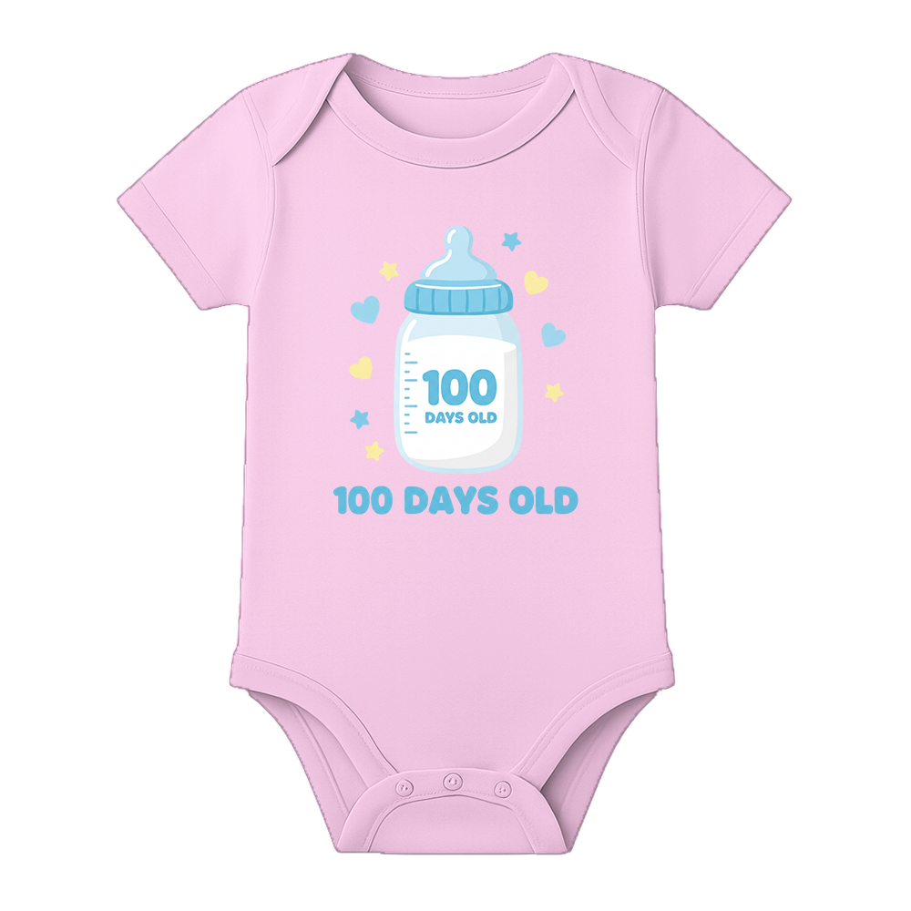 100 Days Complete Infant Romper Breathable Cotton