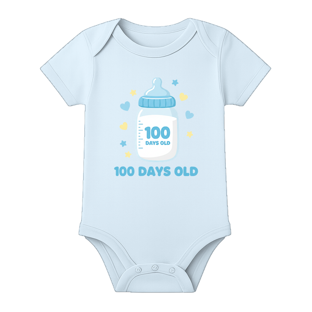 100 Days Complete Infant Romper Breathable Cotton