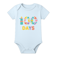 100 Days Baby Keepsake Outfit Printed Bodysuit