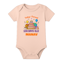 100 Days Little Star Baby Onesie Celebration Wear