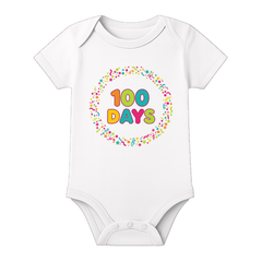 100 Days Tiny Milestone Romper for Newborn