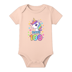100 Days Baby Memory Photoshoot Outfit Cotton Onesie
