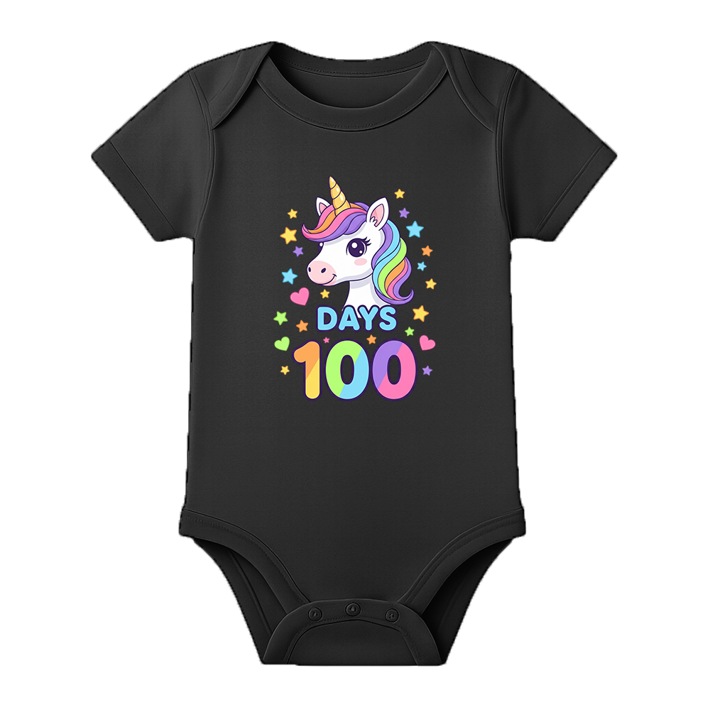 100 Days Baby Memory Photoshoot Outfit Cotton Onesie