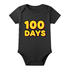 100 Days Infant Special Occasion Romper Customizable Print