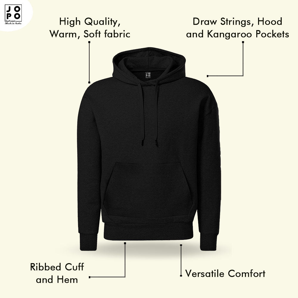 Black Hoodie for Men