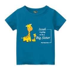 Big Sister Customized Half Sleeve Kids T Shirt