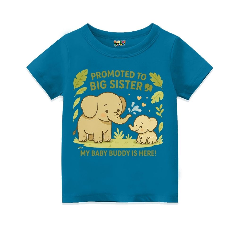 "My Baby Buddy Is Here!" Big Sister Announcement Tee