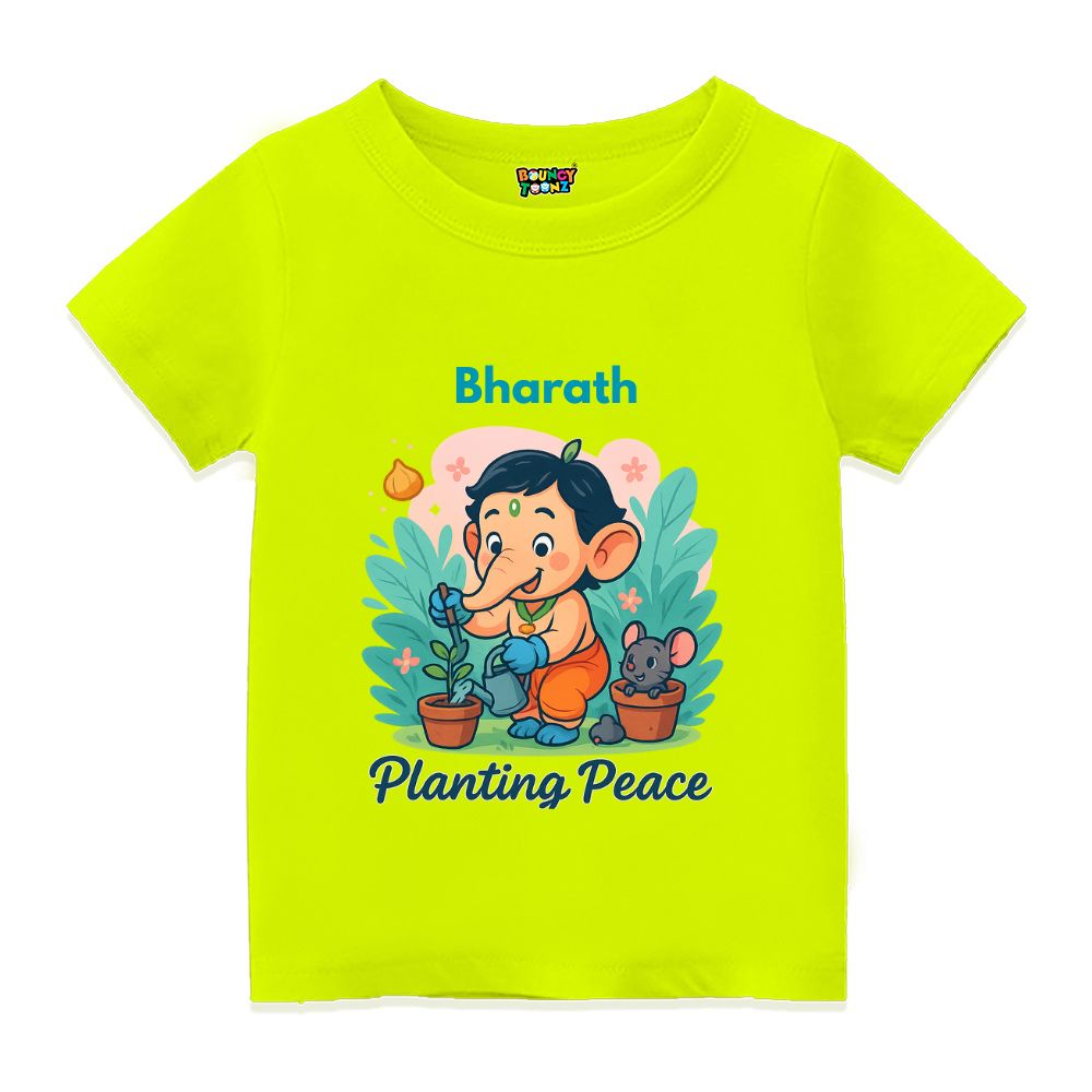 Bala Ganesha – Little Gardener of Nature Watering Love, Growing Blessings