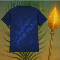 Celestial Lord Murugan - Starry Sky Kids Jersey
