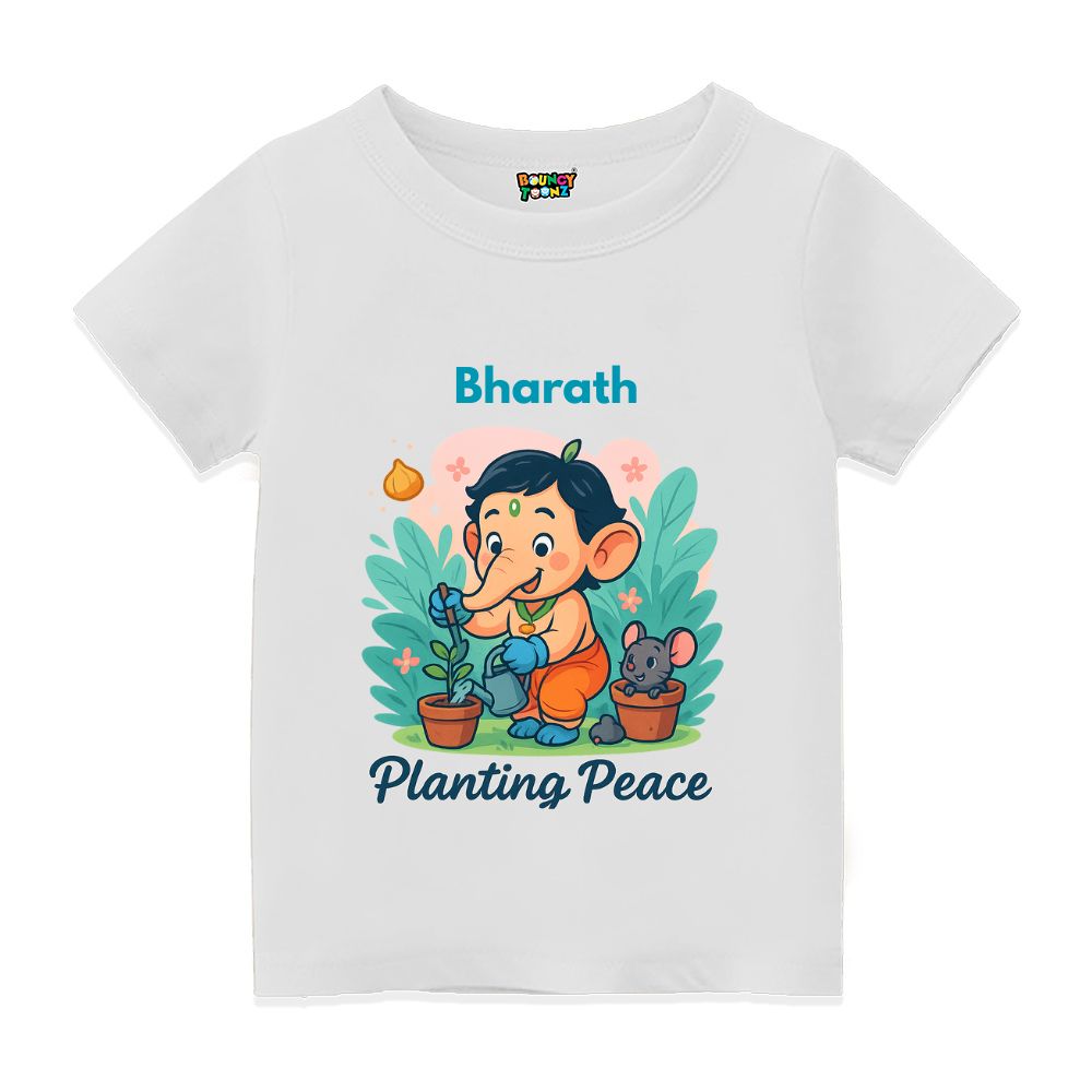 Bala Ganesha – Little Gardener of Nature Watering Love, Growing Blessings