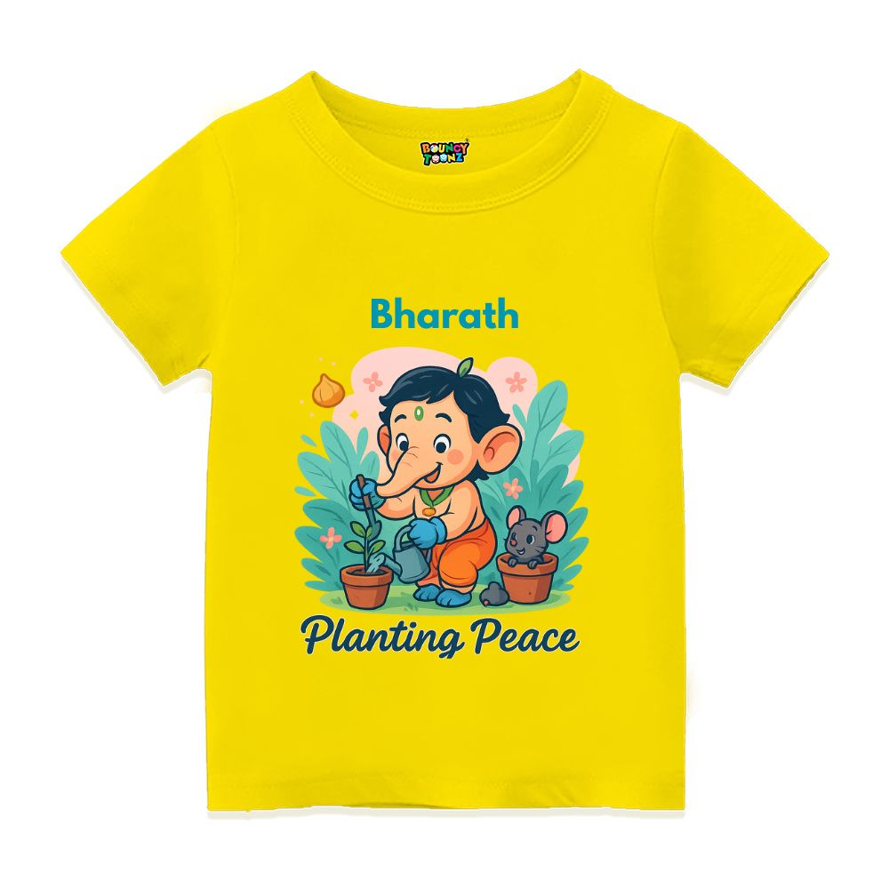 Bala Ganesha – Little Gardener of Nature Watering Love, Growing Blessings