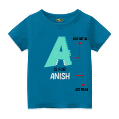 Bouncy Toonz  Customised Alphabet Toddler T-shirts