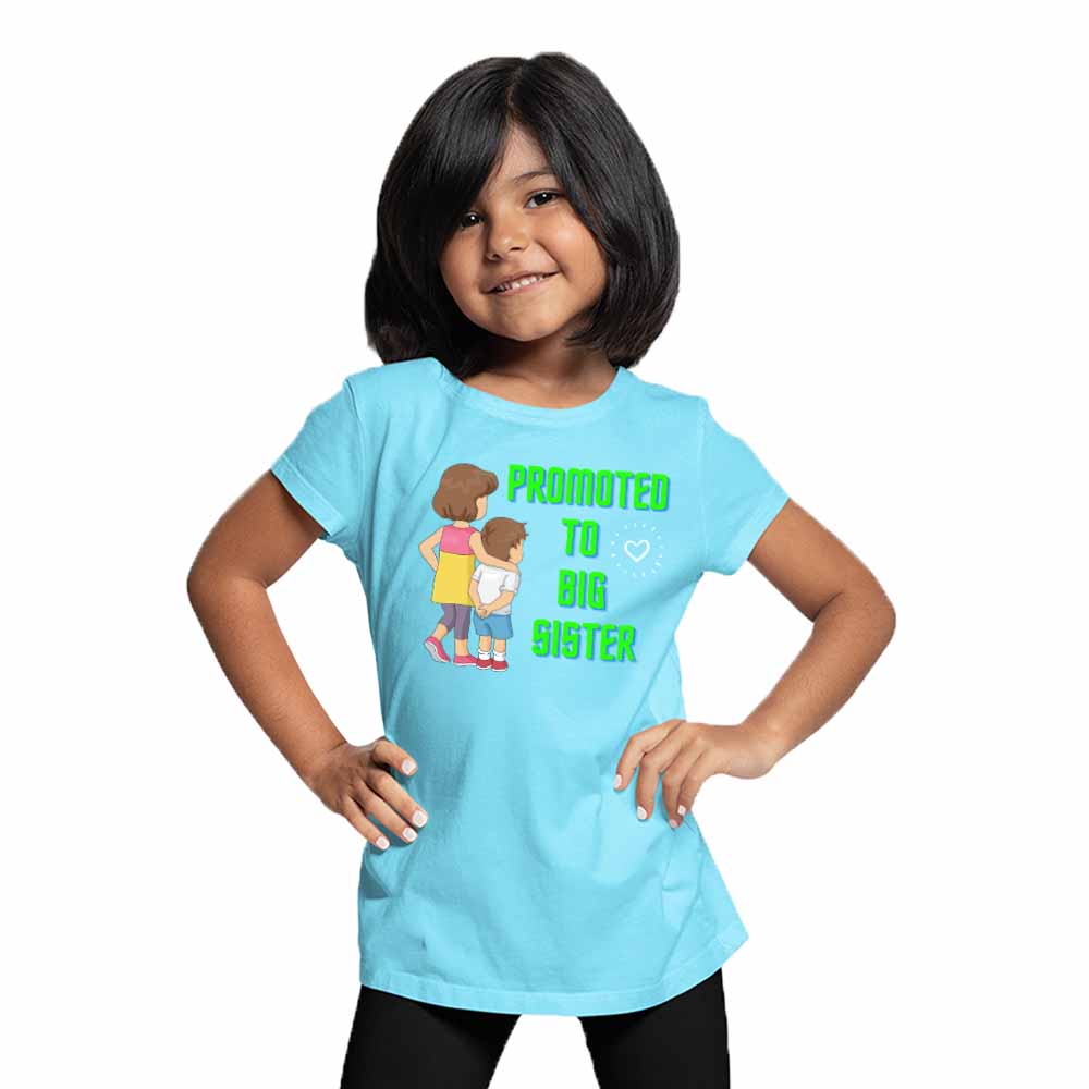 Big Sister Cartoon Design T-Shirt