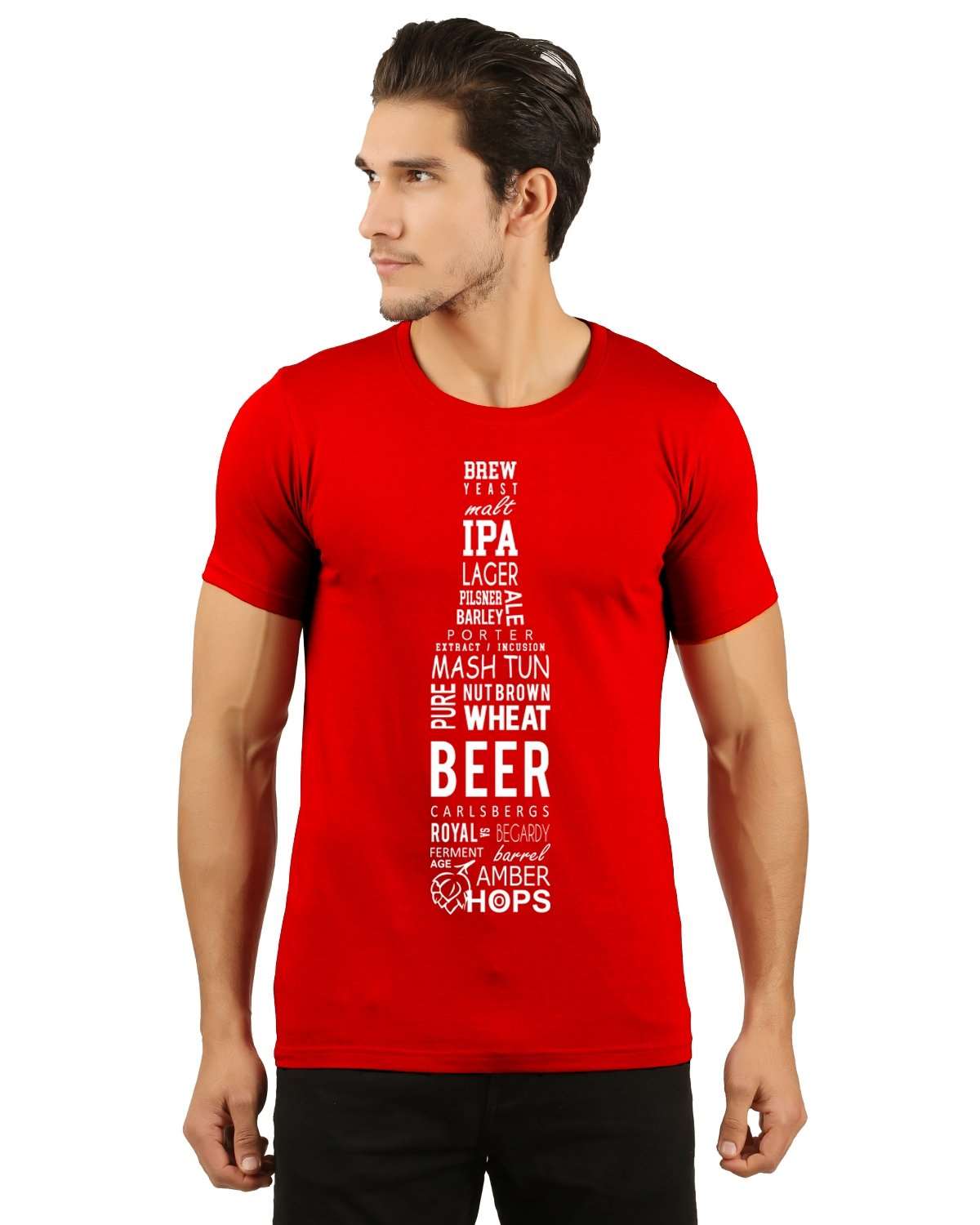 Beer Printed T-Shirt