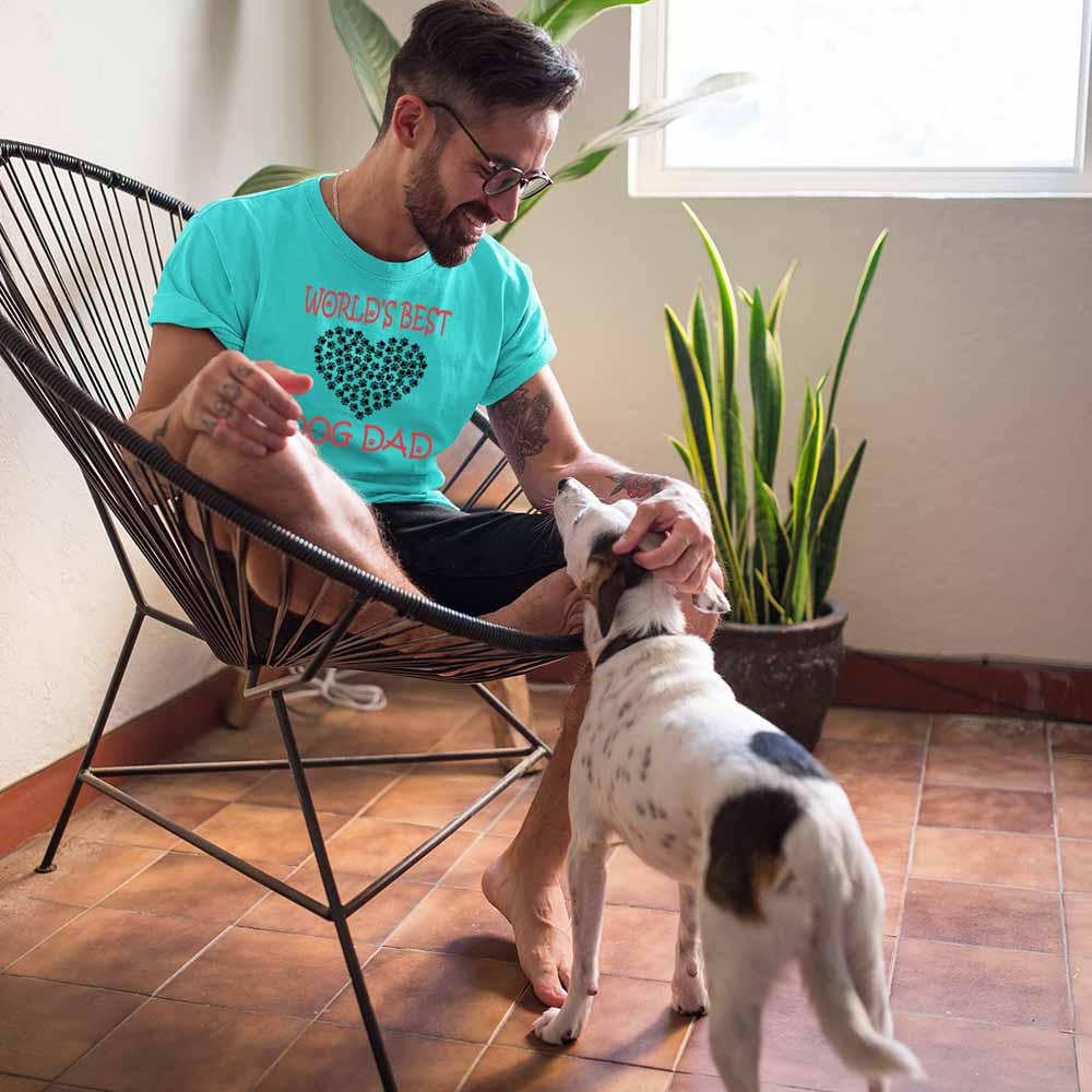Best Dog Dad - men Tshirt