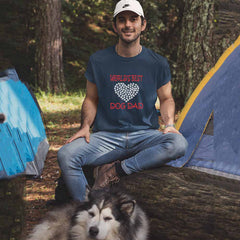 Best Dog Dad - men Tshirt