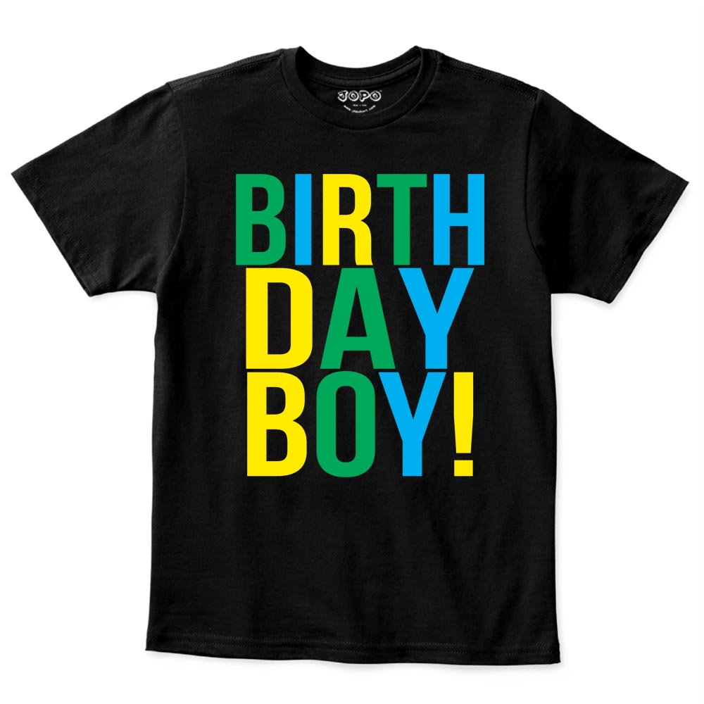 Birthday Boys Tshirt for Boys