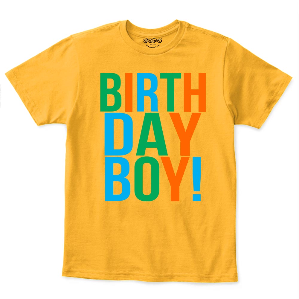 Birthday Boys Tshirt for Boys